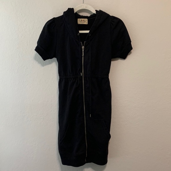 Juicy Couture Dresses & Skirts - Vintage Juicy Couture Zip Up Sweatshirt Dress